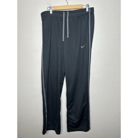 Nike Training Track Active Pants Men’s Pockets Black Gray Drawstring Size XL - Picture 1 of 10